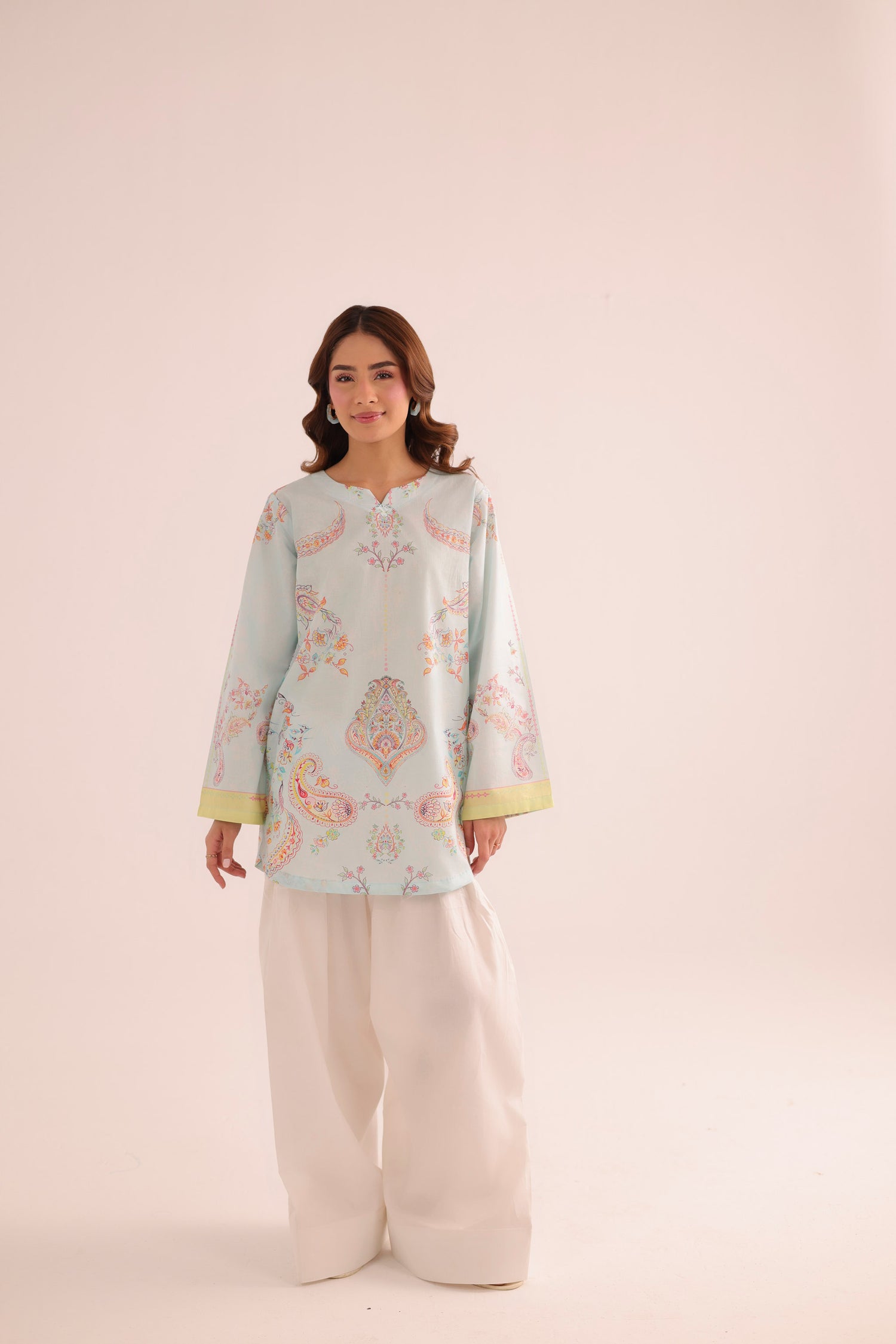 1PC Printed Lawn Kurta - PRT L43278
