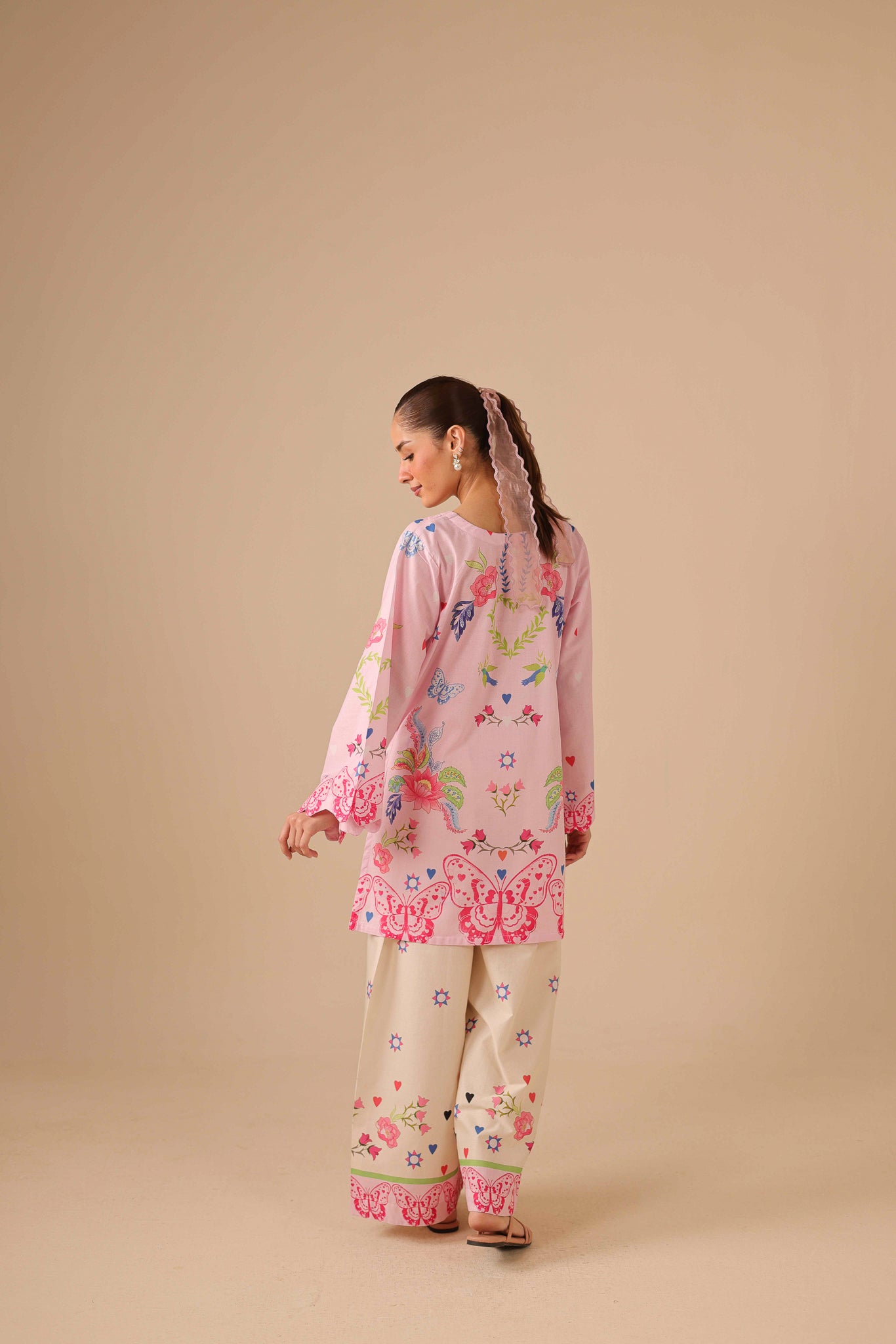 2PC Summer Lawn Dress - 44277