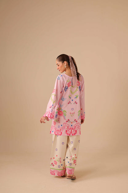 2PC Summer Lawn Dress - 44277