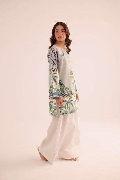 1PC Printed Lawn Kurta - PRT L43301
