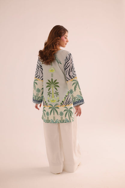 1PC Printed Lawn Kurta - PRT L43301