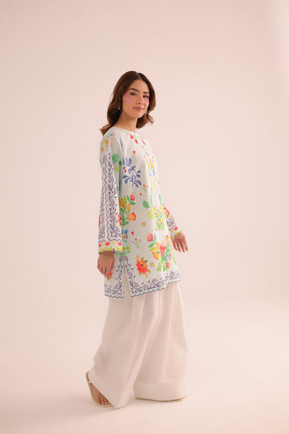 1PC Printed Lawn Kurta - PRT L43293