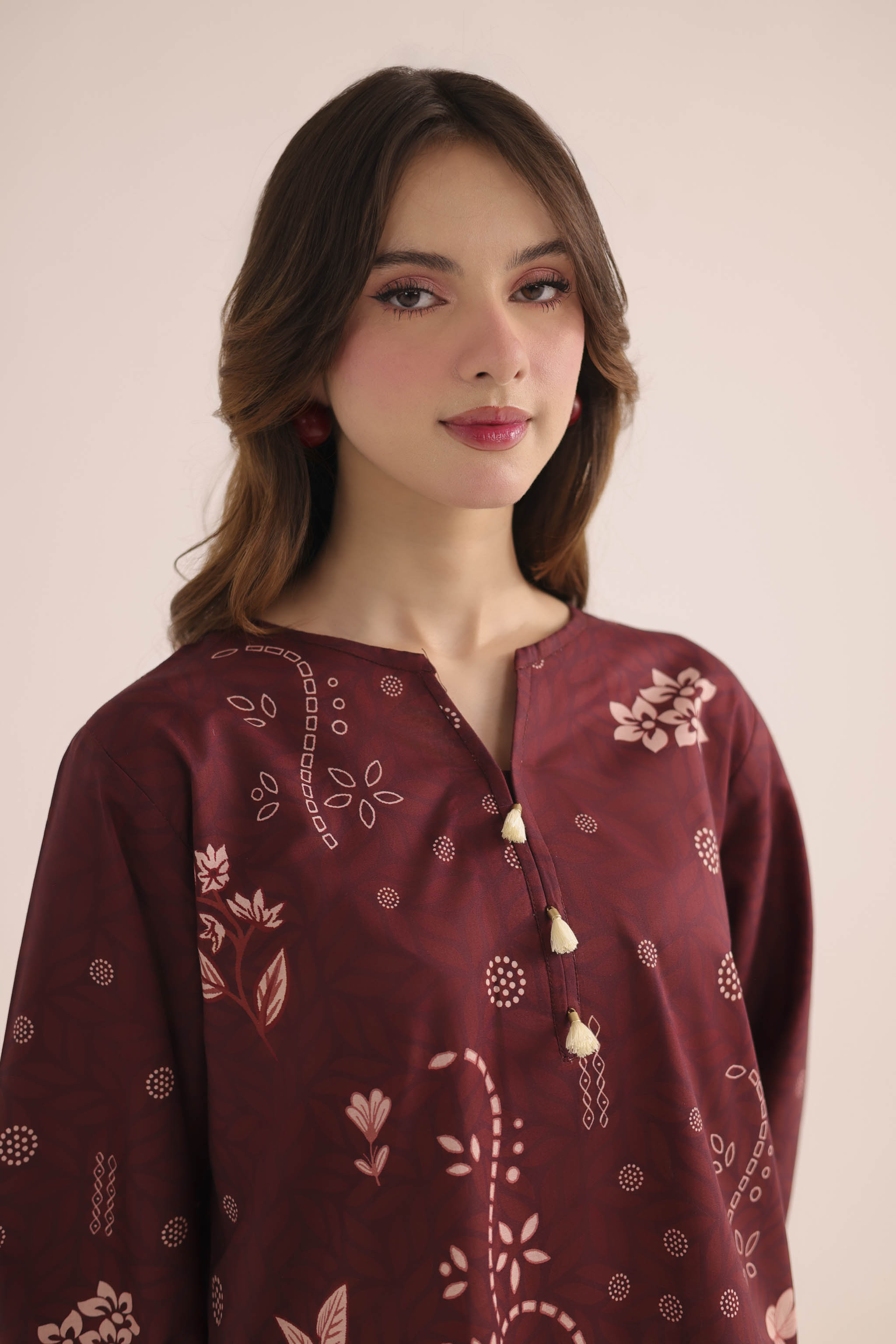 2PC Summer Lawn Dress- PRT L42983