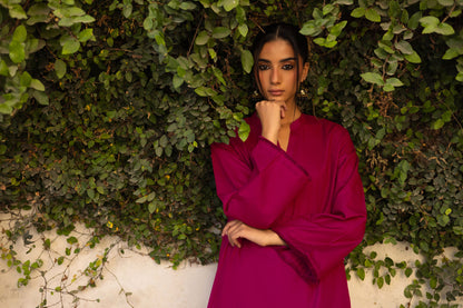 2 PC Khaddar Solid FSK 03 – Plum