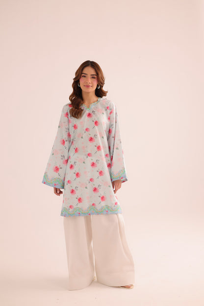 1PC Printed Lawn Kurta - PRT L43286