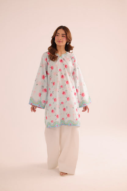 1PC Printed Lawn Kurta - PRT L43286