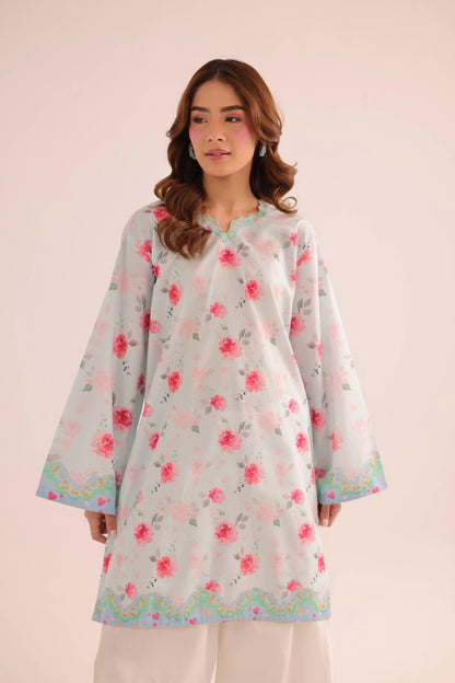1PC Printed Lawn Kurta - PRT L43286