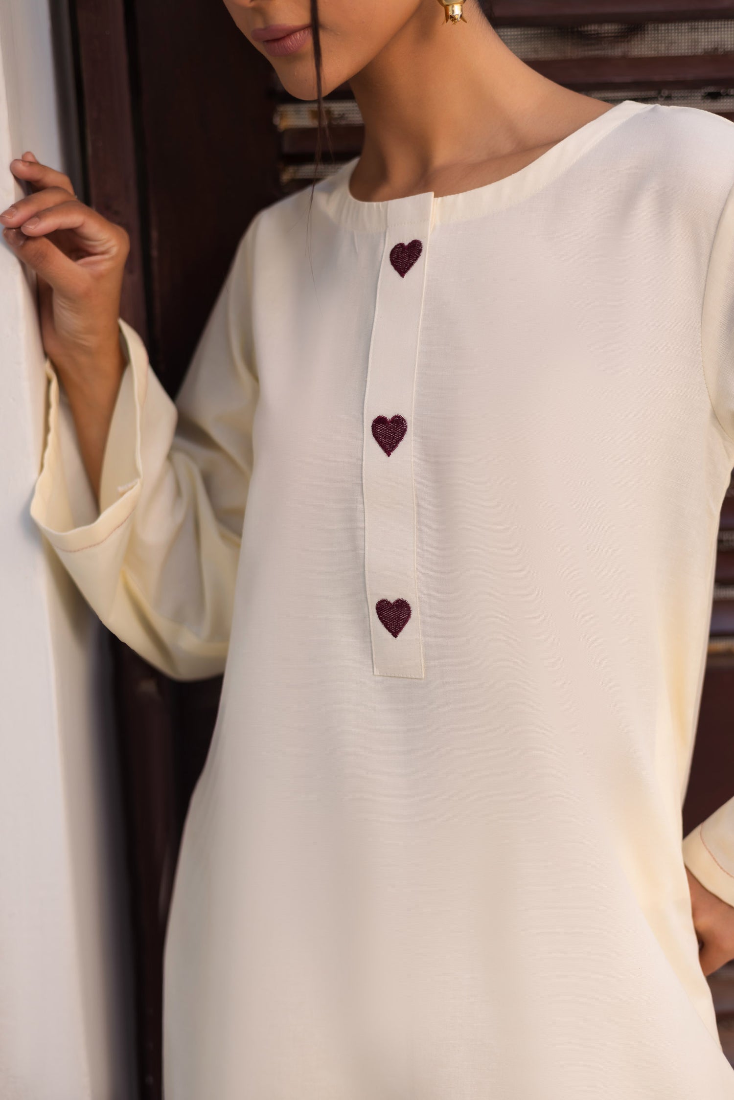 2 PC Khaddar Solid SCF 04 – Crème