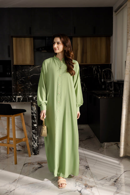 Solid 2PC Dress - SP-05 Mint Green