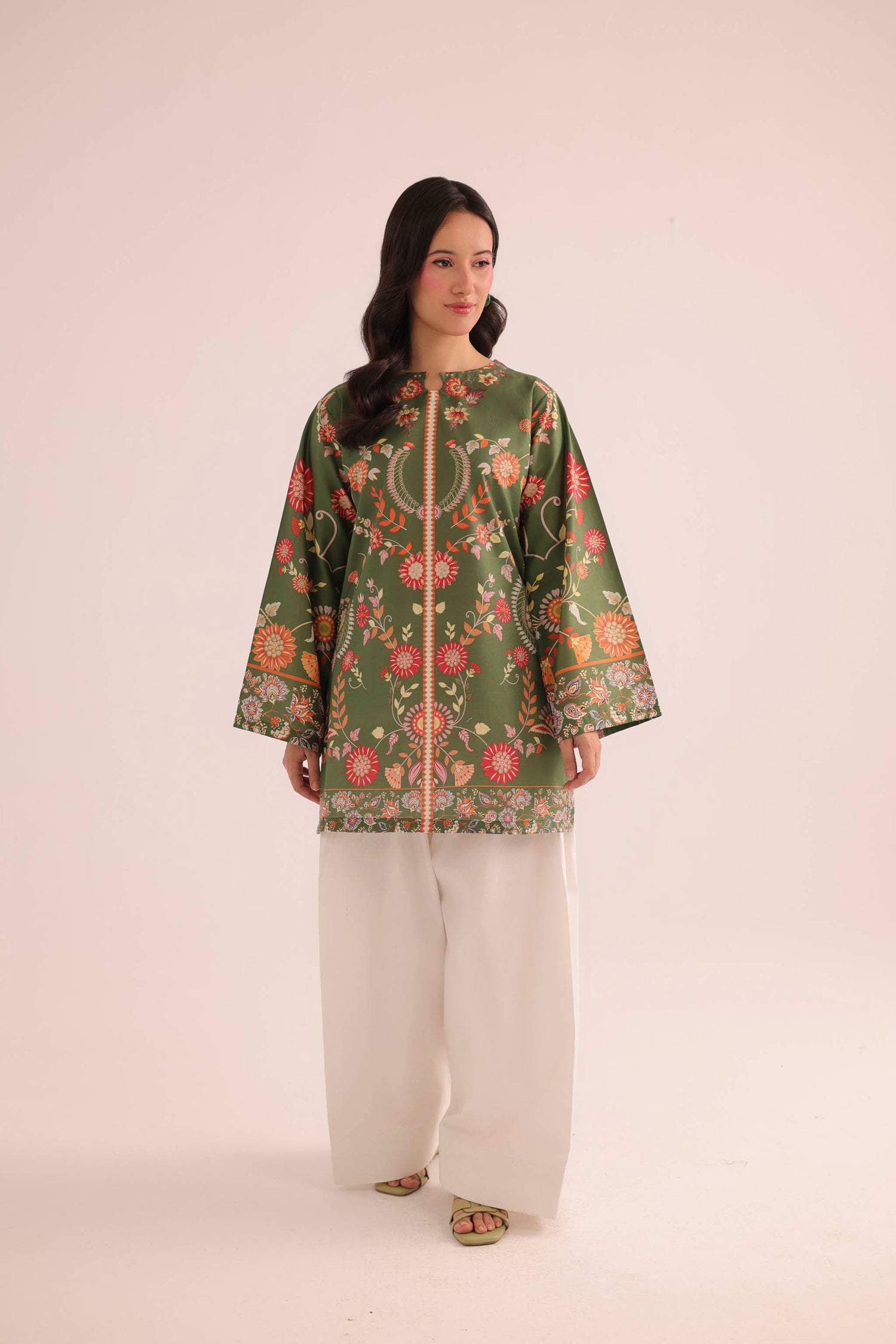 1PC Printed Lawn Kurta - PRT L43310