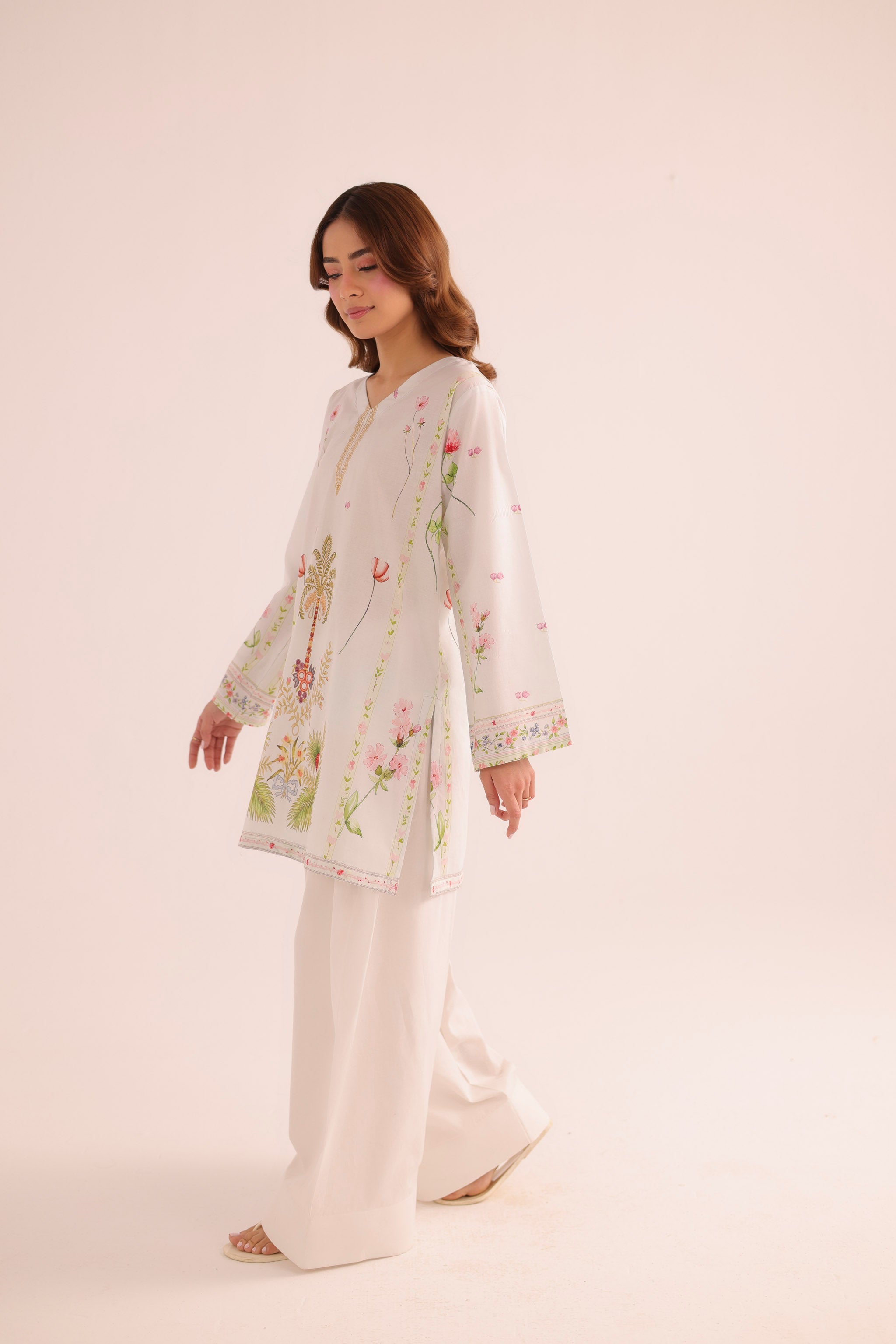 1PC Printed Lawn Kurta - PRT L43308