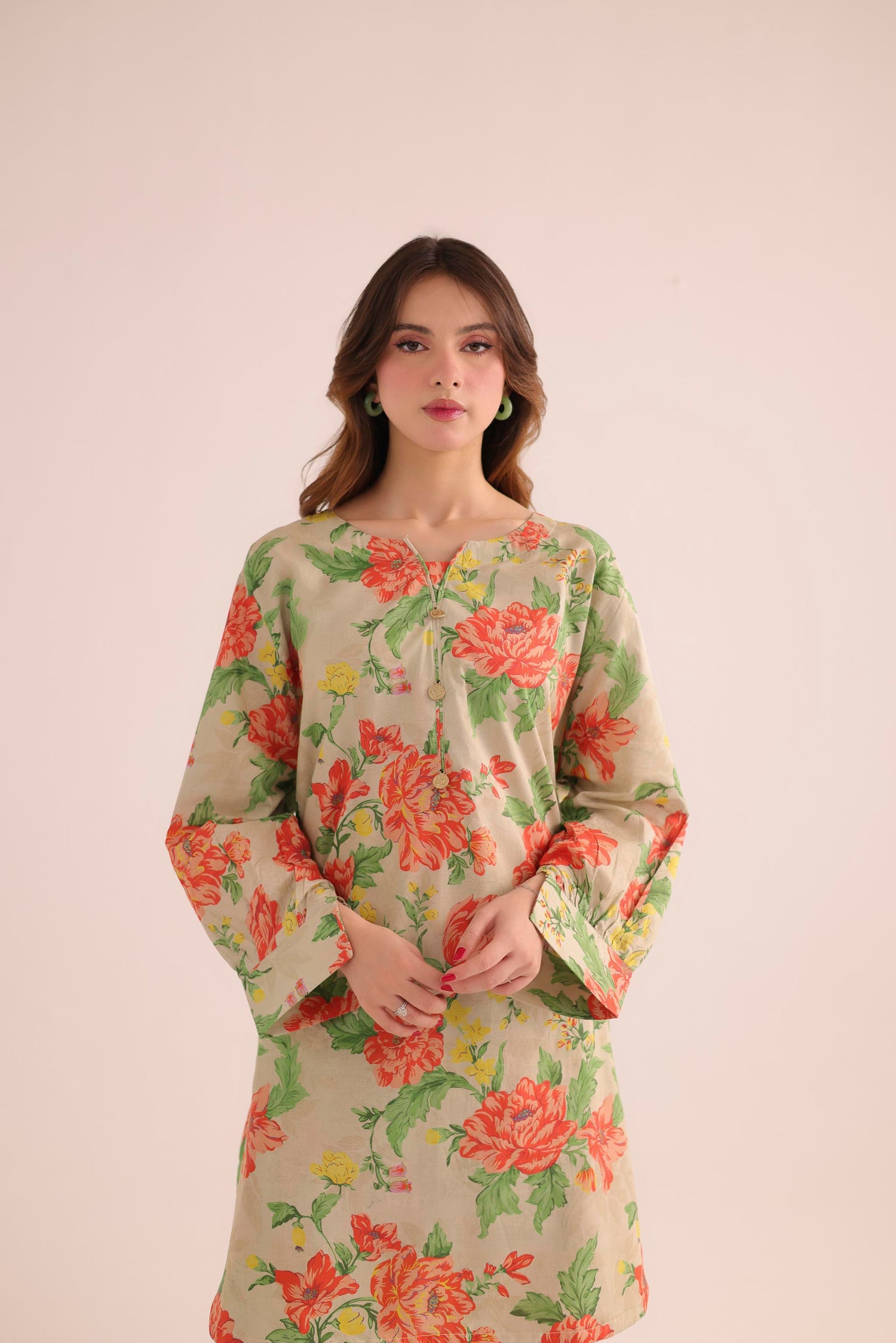 2PC Summer Lawn Dress- PRT L42190