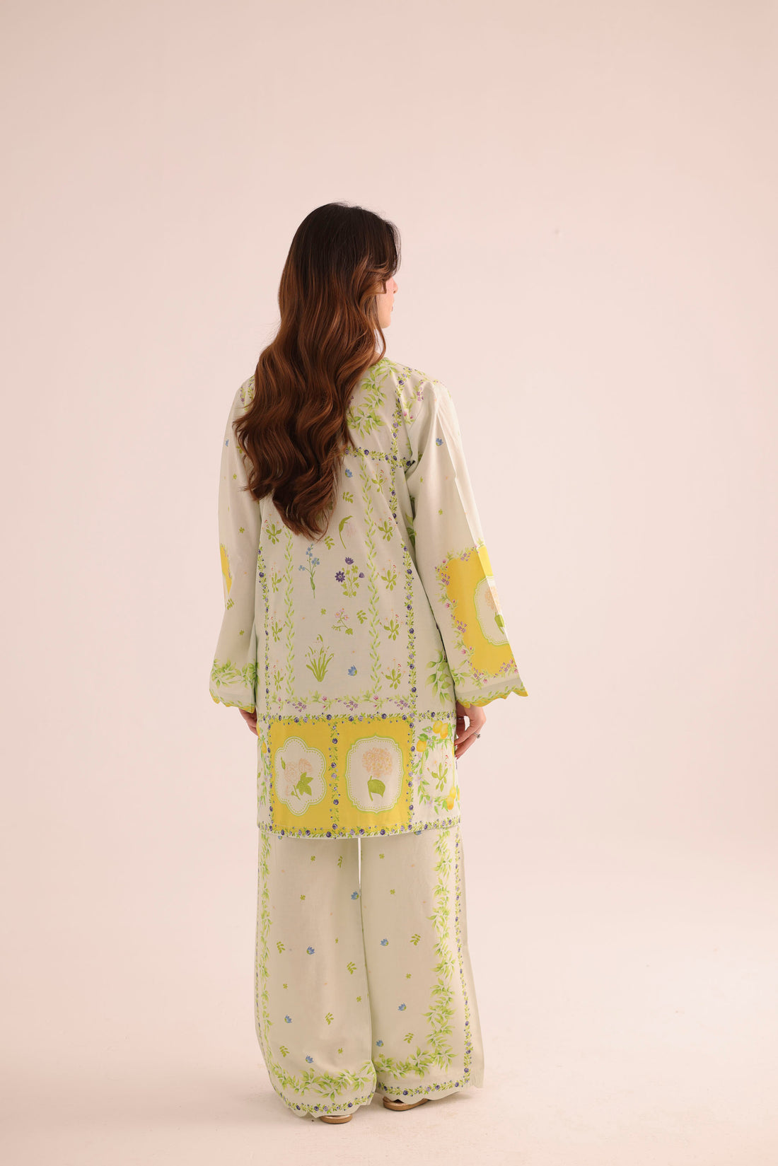 2PC Summer Lawn Dress- PRT L42968