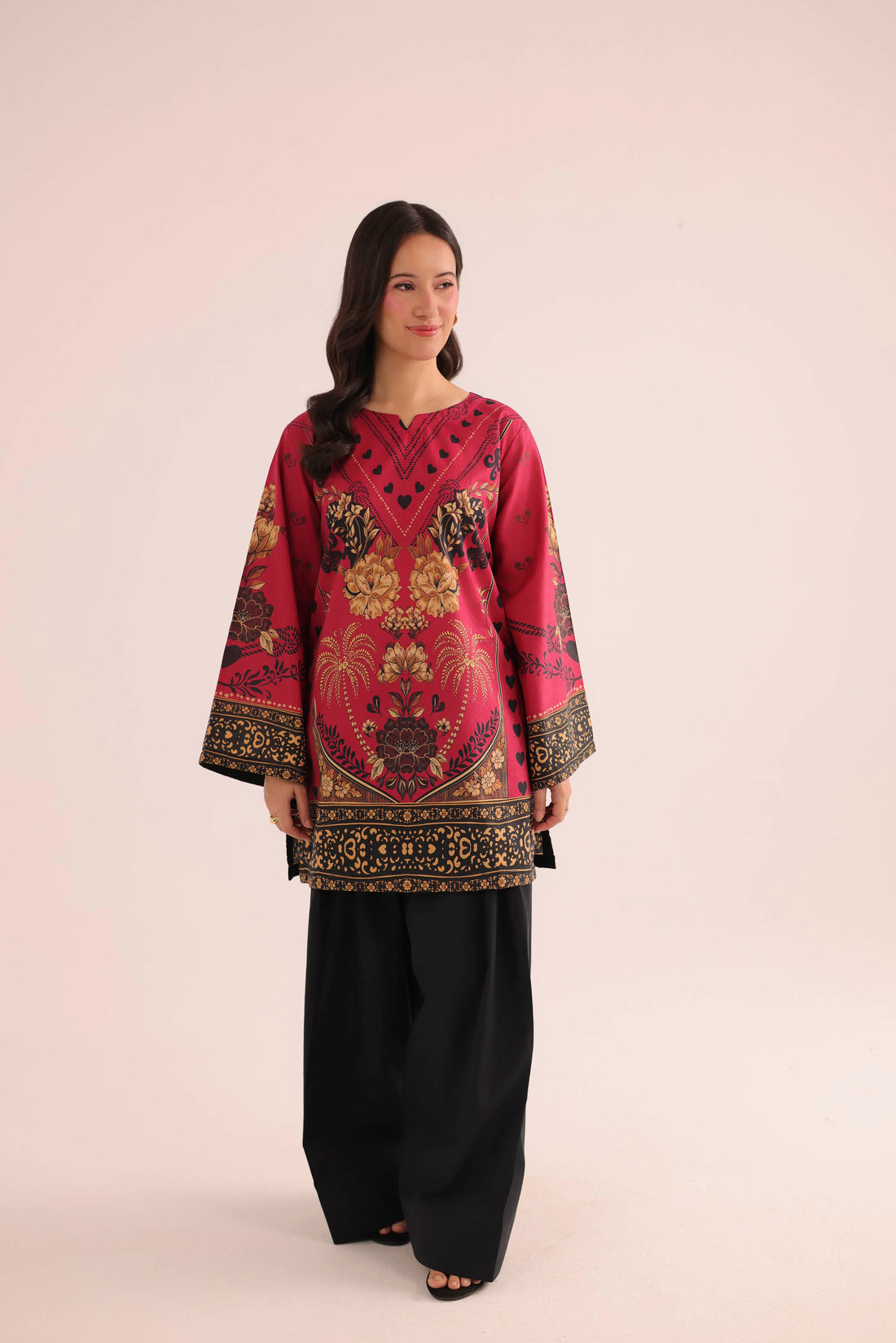 1PC Printed Lawn Kurta - PRT L43299