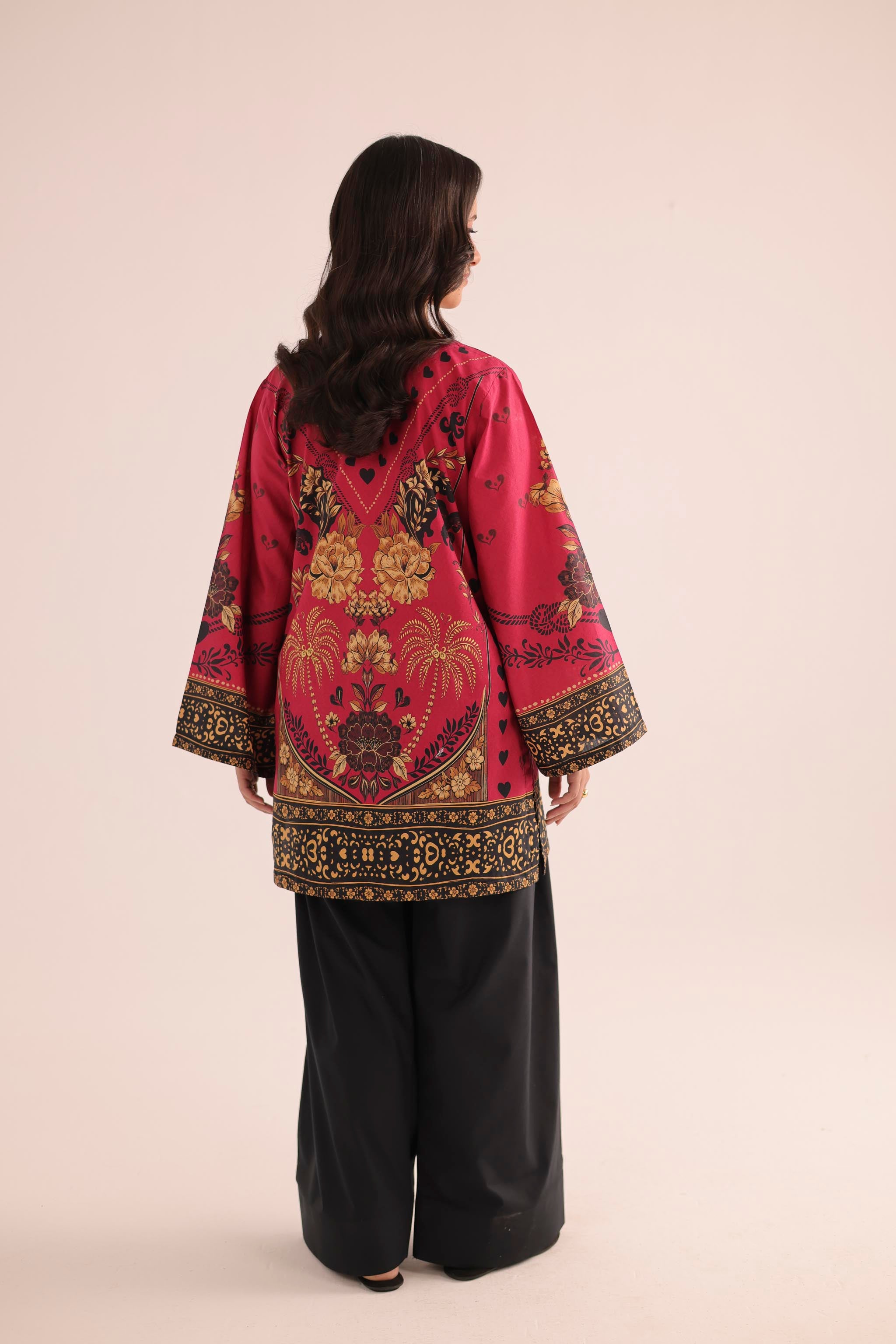 1PC Printed Lawn Kurta - PRT L43299
