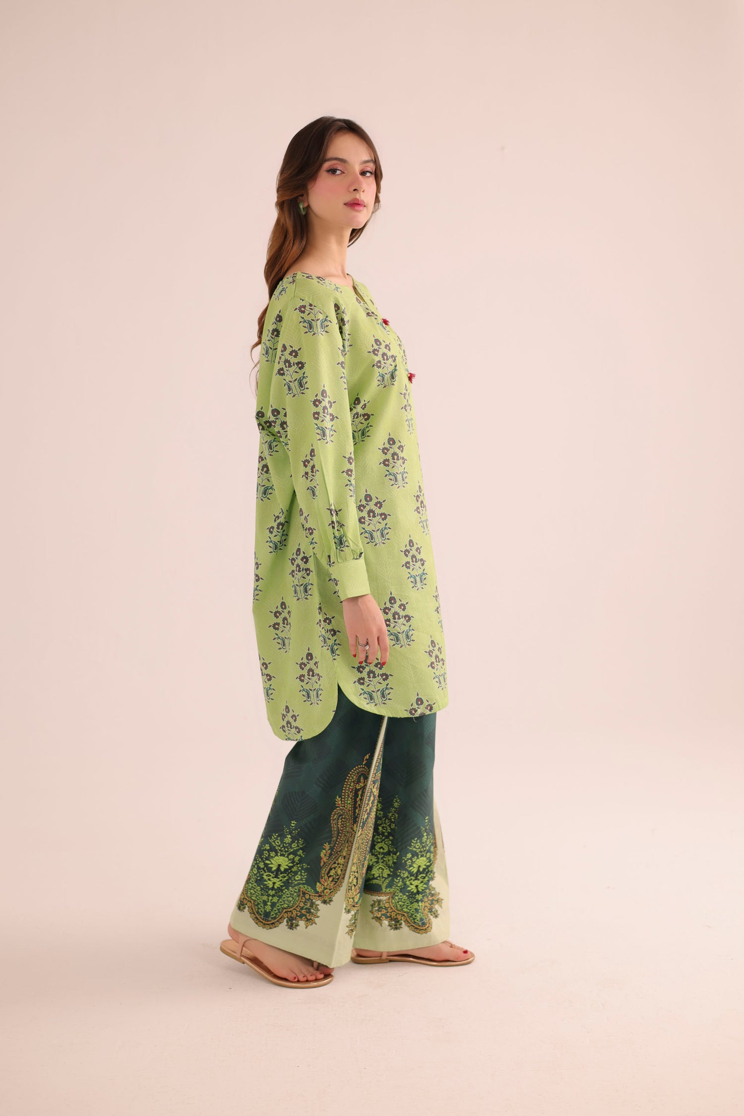 2PC Summer Lawn Dress- PRT L42179