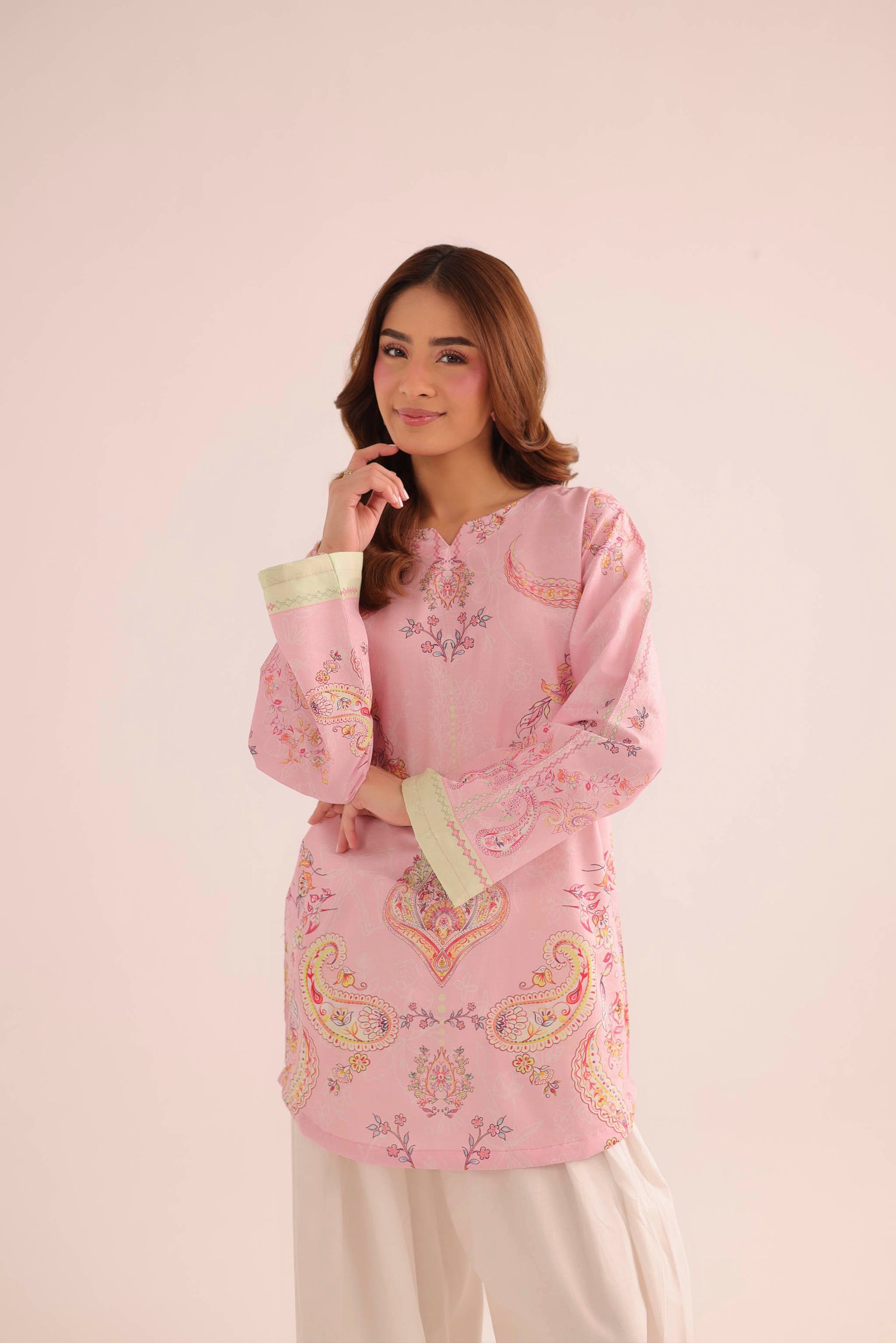 1PC Printed Lawn Kurta - PRT L43277