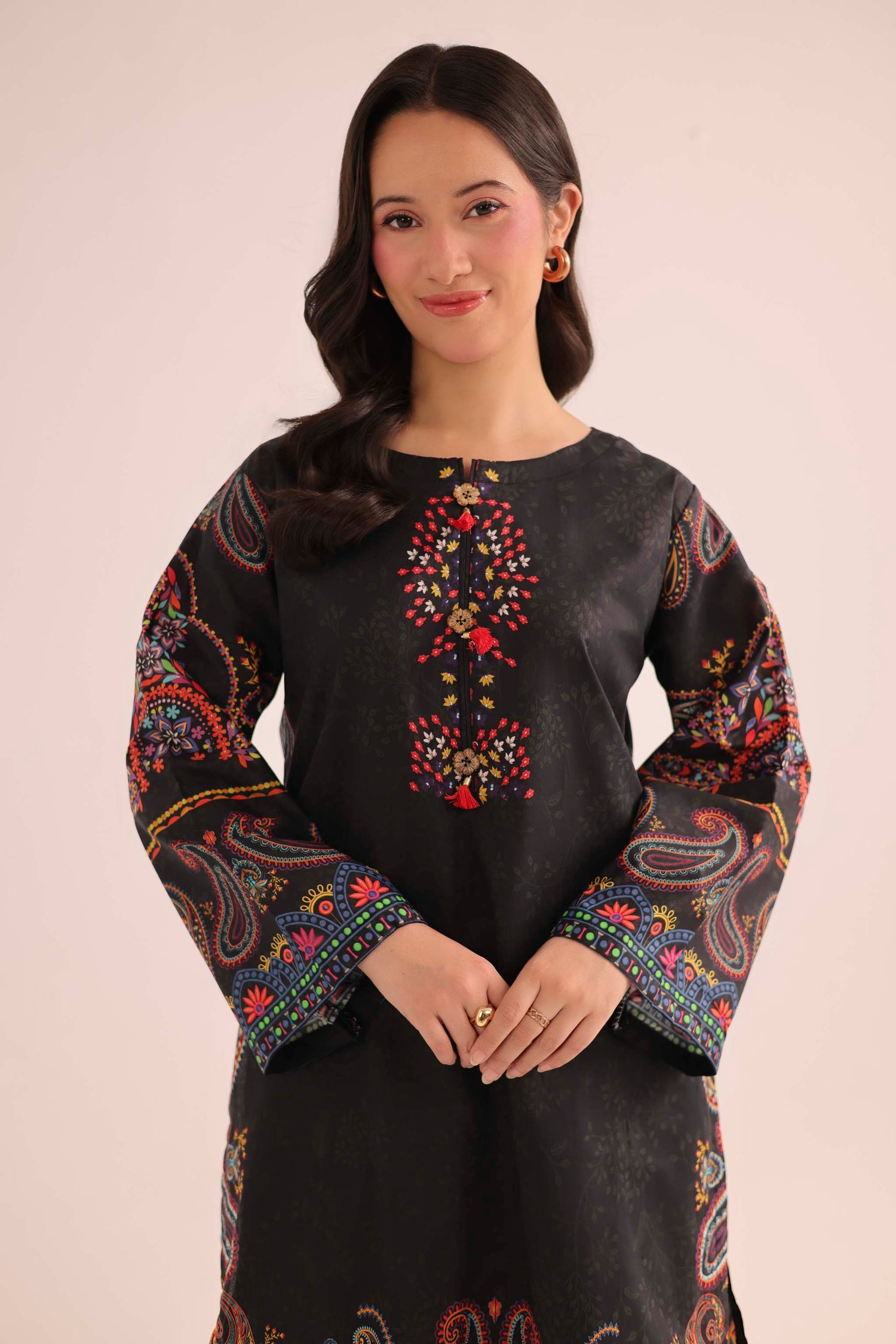 1PC Printed Lawn Kurta - PRT L43307