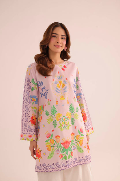 1PC Printed Lawn Kurta - PRT L43294