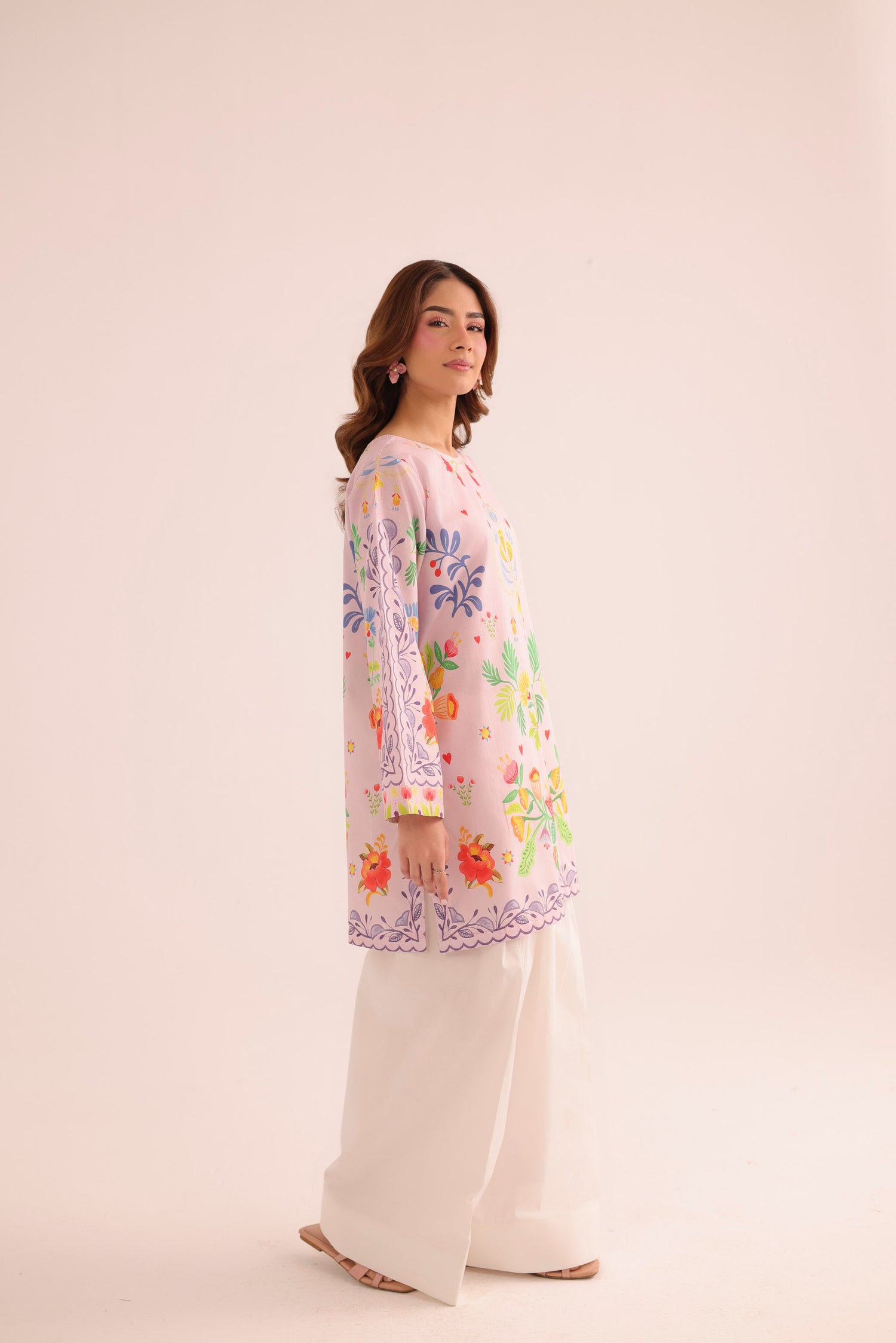 1PC Printed Lawn Kurta - PRT L43294