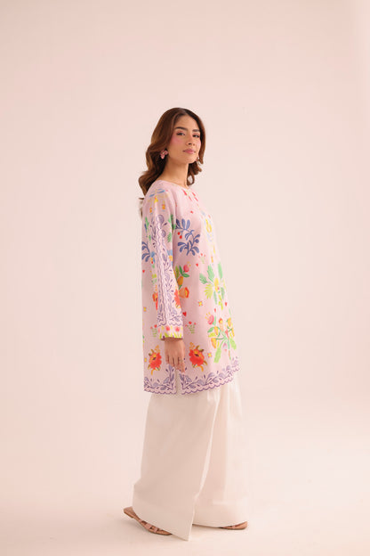 1PC Printed Lawn Kurta - PRT L43294
