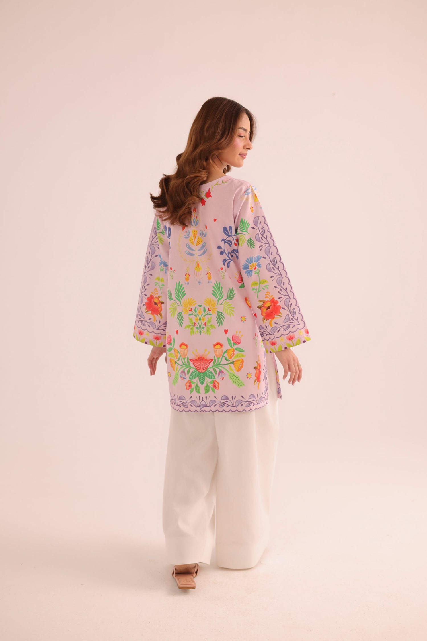1PC Printed Lawn Kurta - PRT L43294