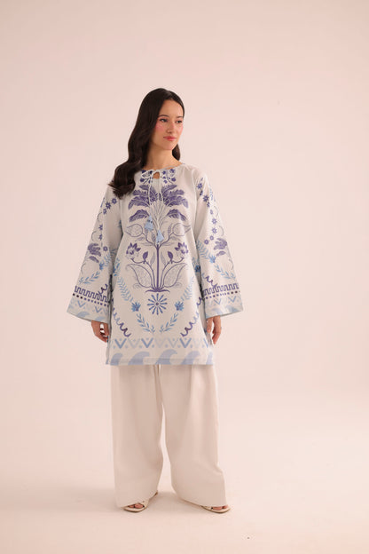 1PC Printed Lawn Kurta - PRT L43313