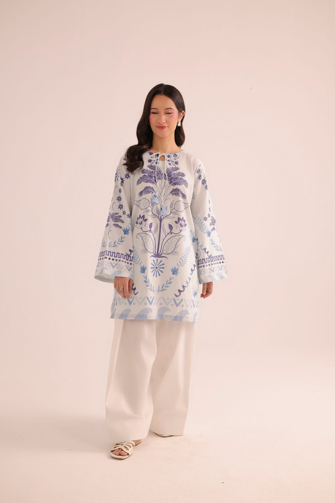 1PC Printed Lawn Kurta - PRT L43313
