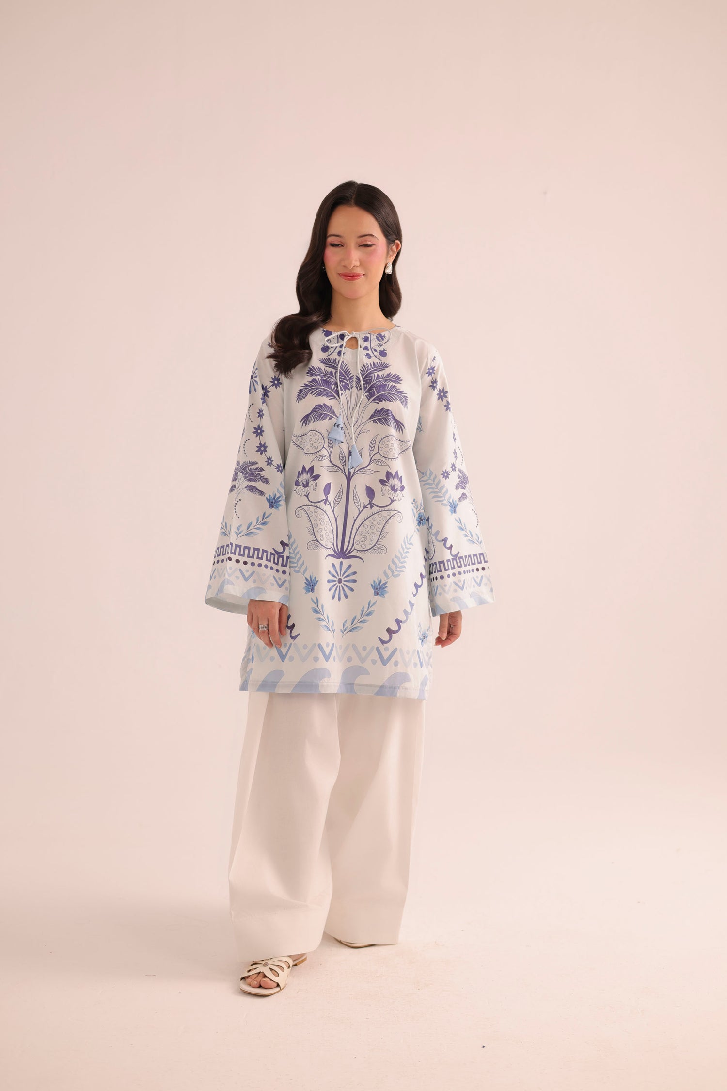 1PC Printed Lawn Kurta - PRT L43313