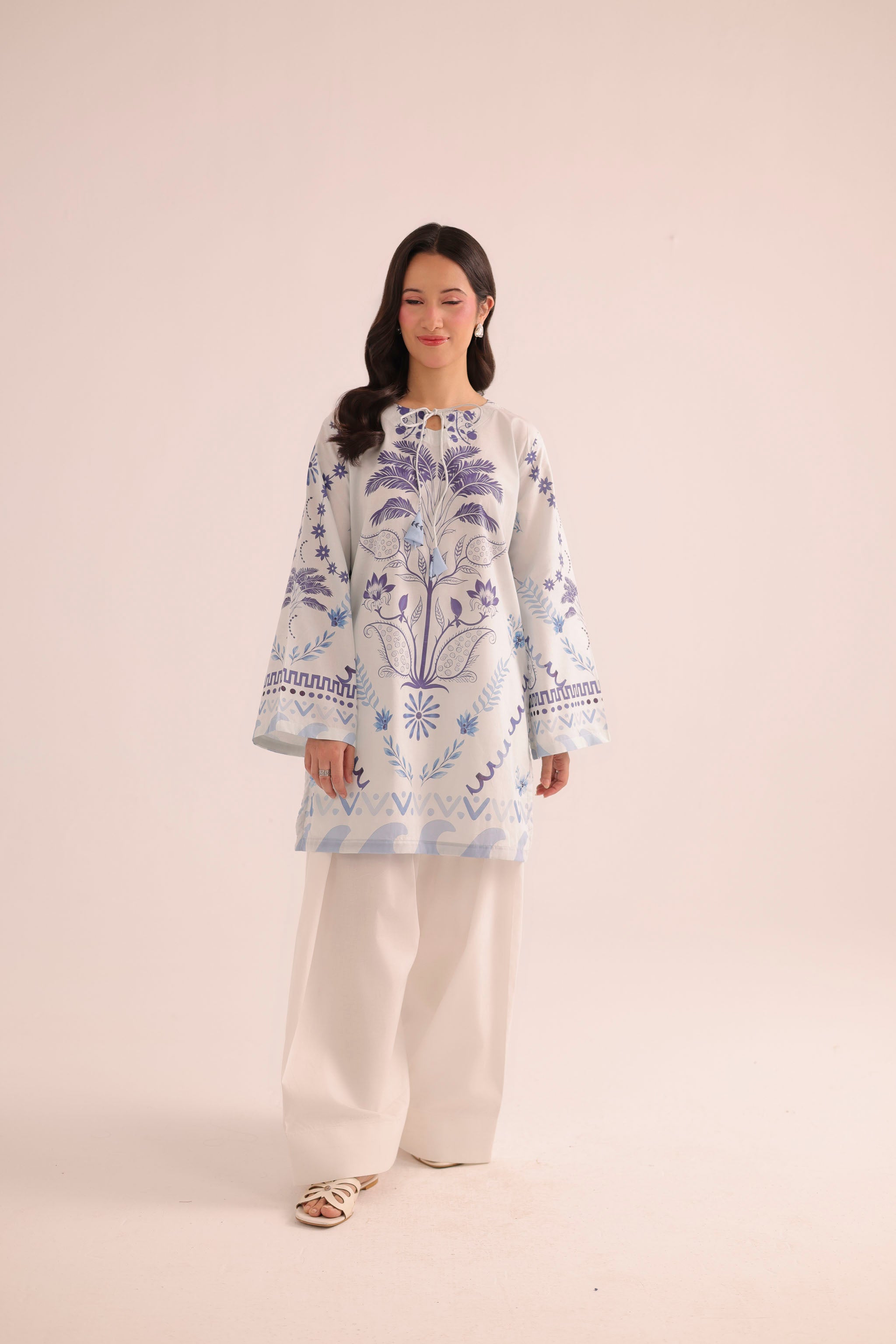 1PC Printed Lawn Kurta - PRT L43313