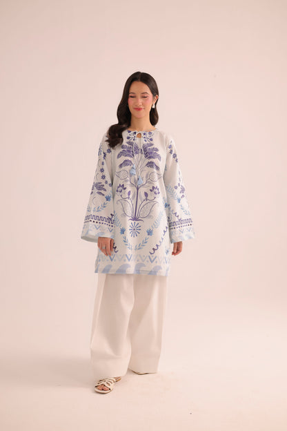 1PC Printed Lawn Kurta - PRT L43313