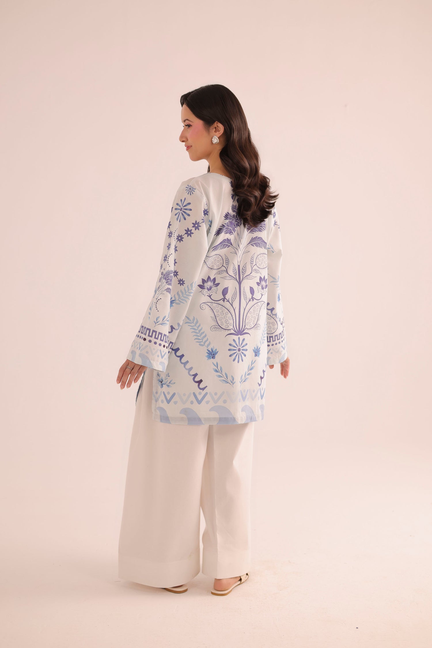 1PC Printed Lawn Kurta - PRT L43313