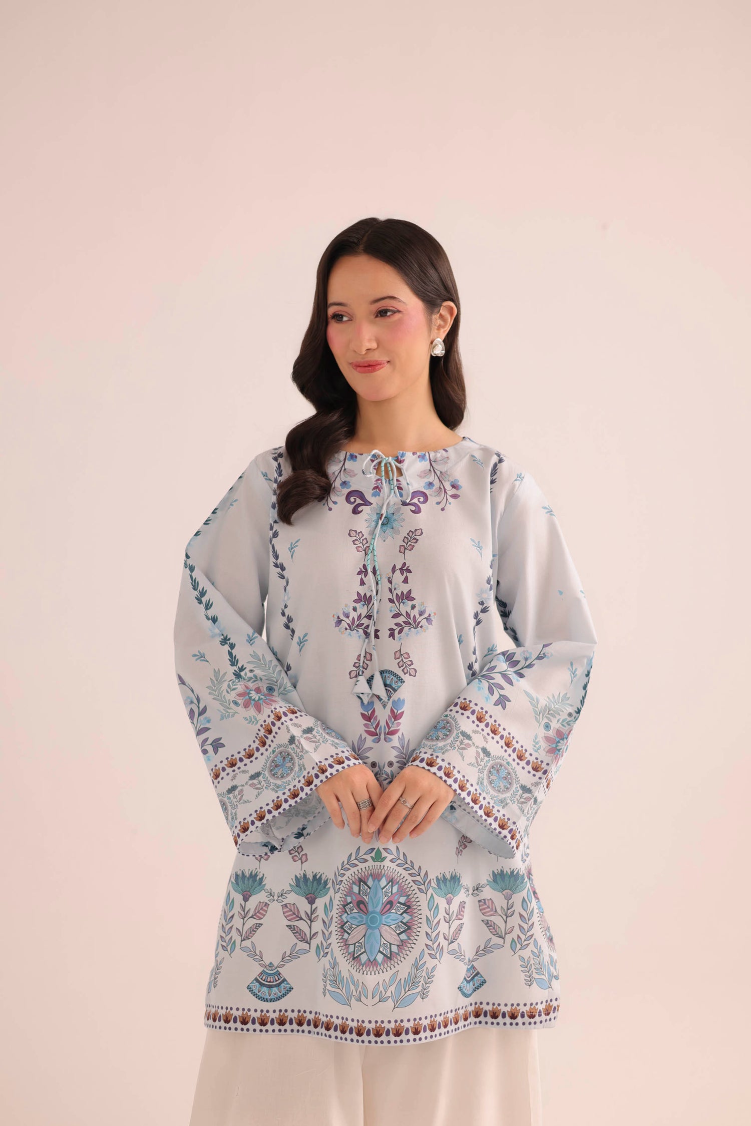 1PC Printed Lawn Kurta - PRT L43283