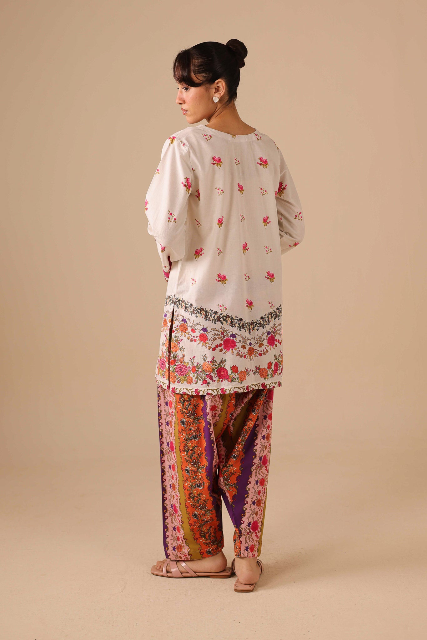 2PC Summer Lawn Dress - 44284