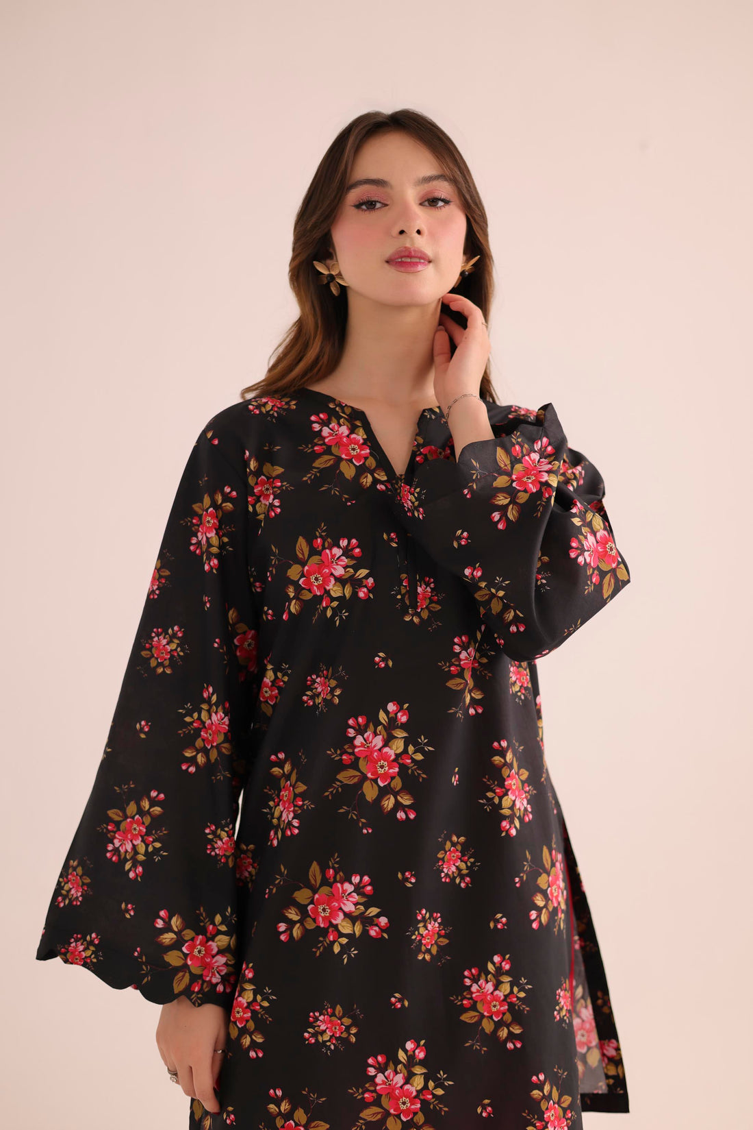 2PC Summer Lawn Dress- PRT L42978