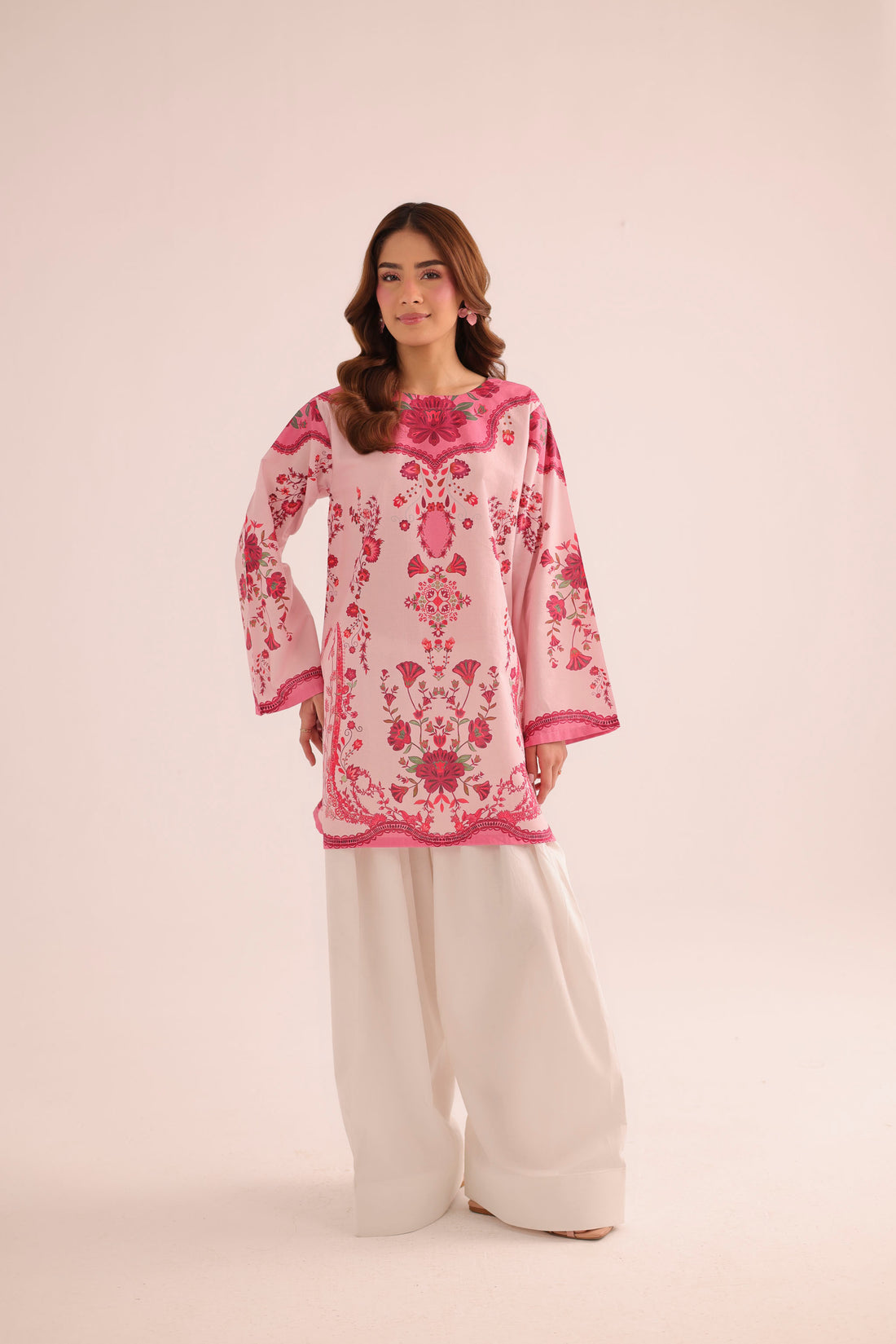 1PC Printed Lawn Kurta - PRT L43292