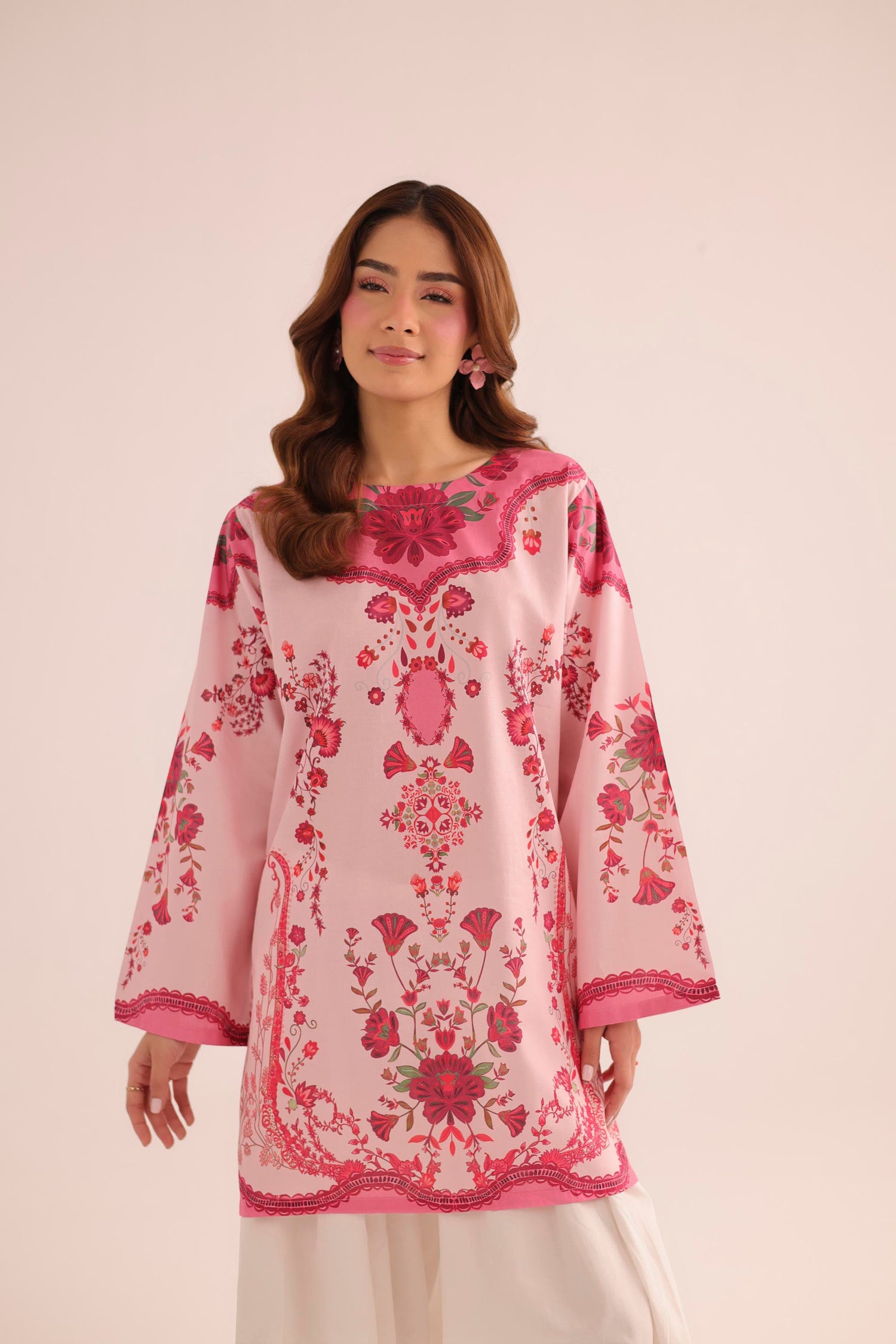 1PC Printed Lawn Kurta - PRT L43292