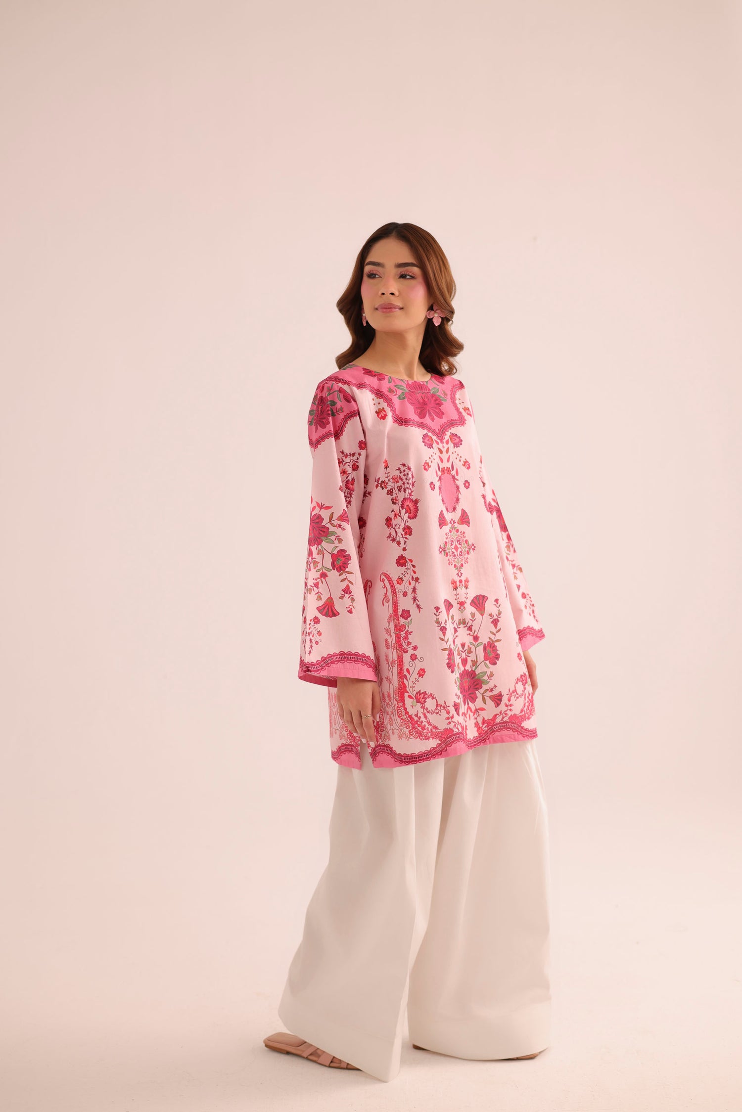 1PC Printed Lawn Kurta - PRT L43292