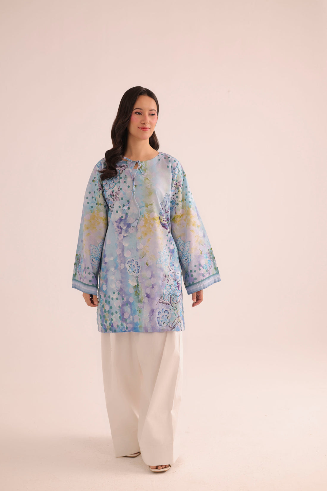 1PC Printed Lawn Kurta - PRT L43303