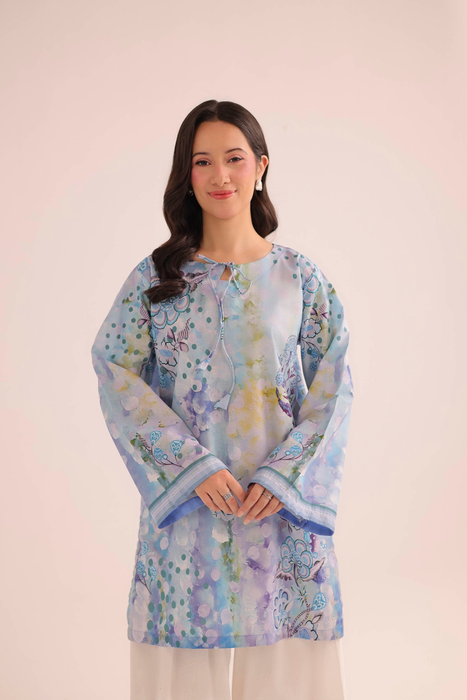 1PC Printed Lawn Kurta - PRT L43303