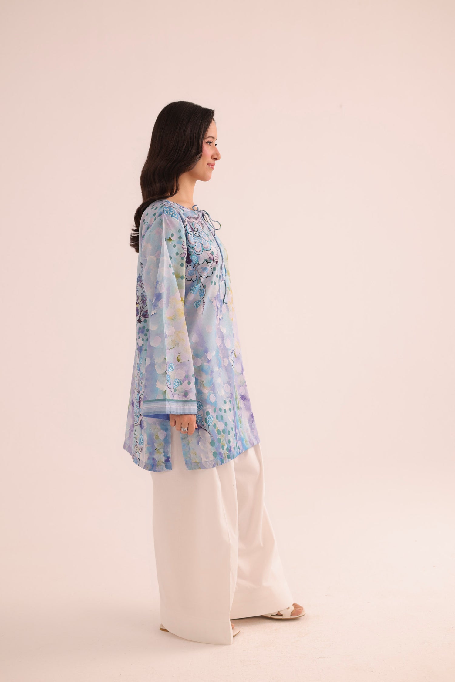 1PC Printed Lawn Kurta - PRT L43303