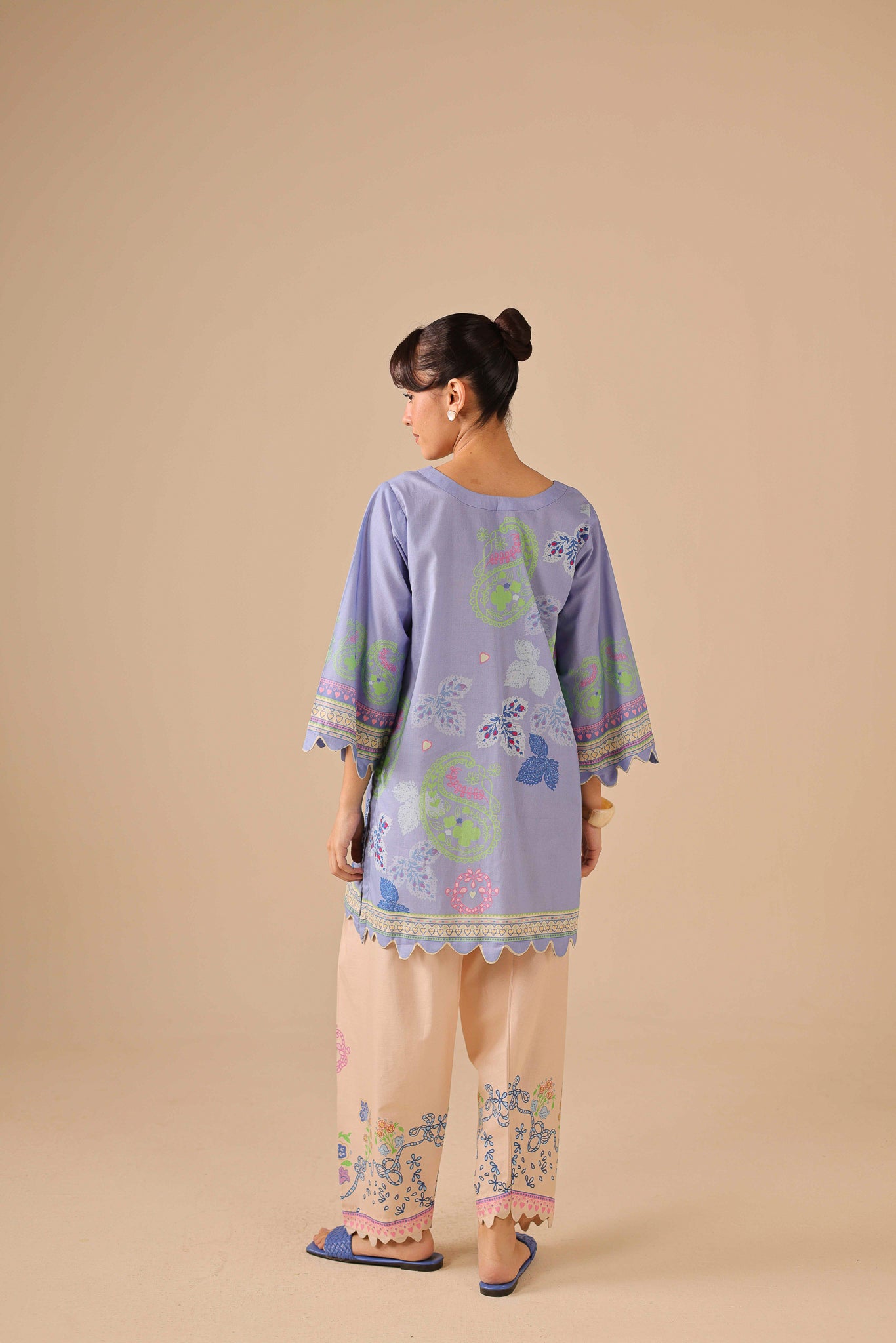 2PC Summer Lawn Dress - 44251