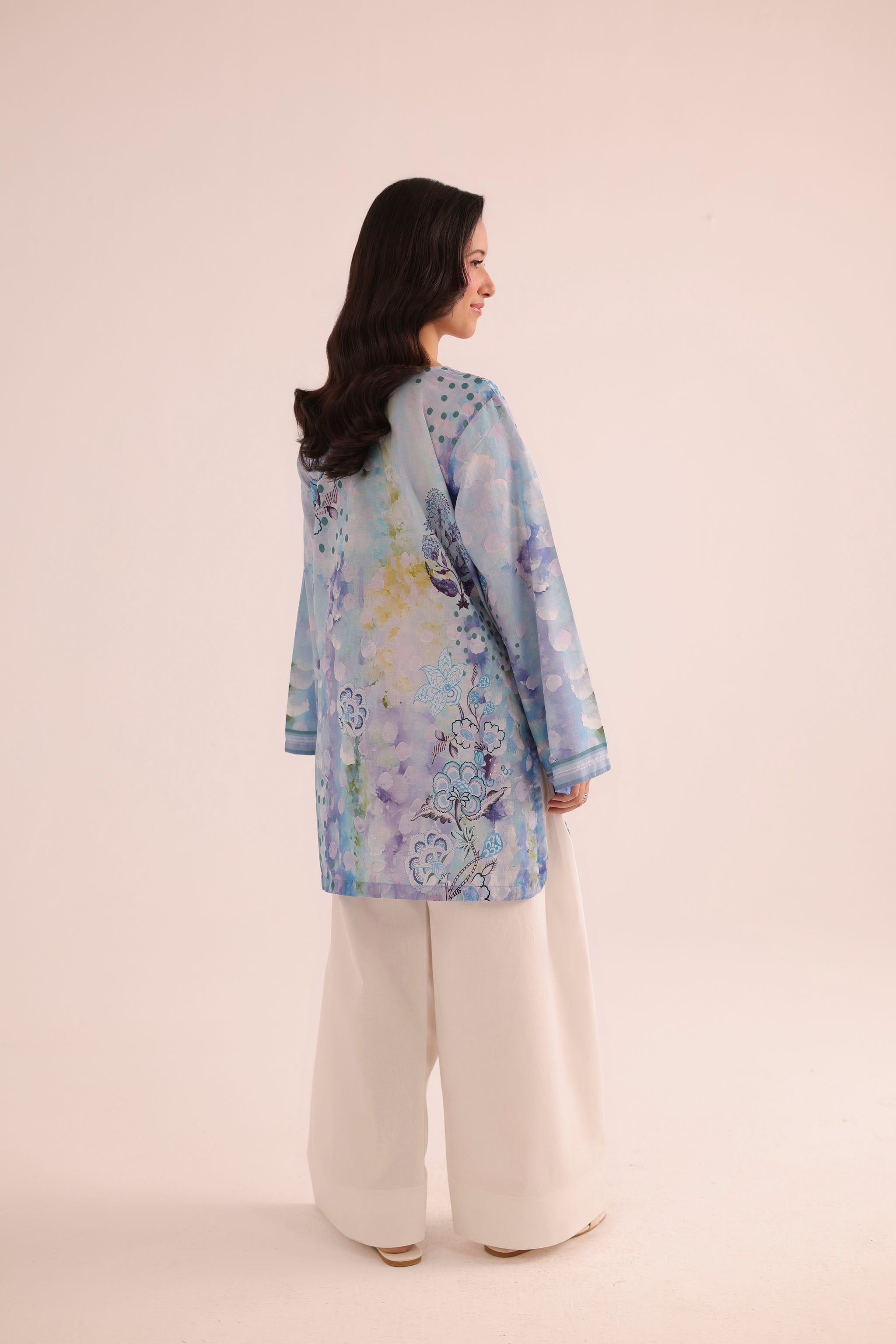 1PC Printed Lawn Kurta - PRT L43303