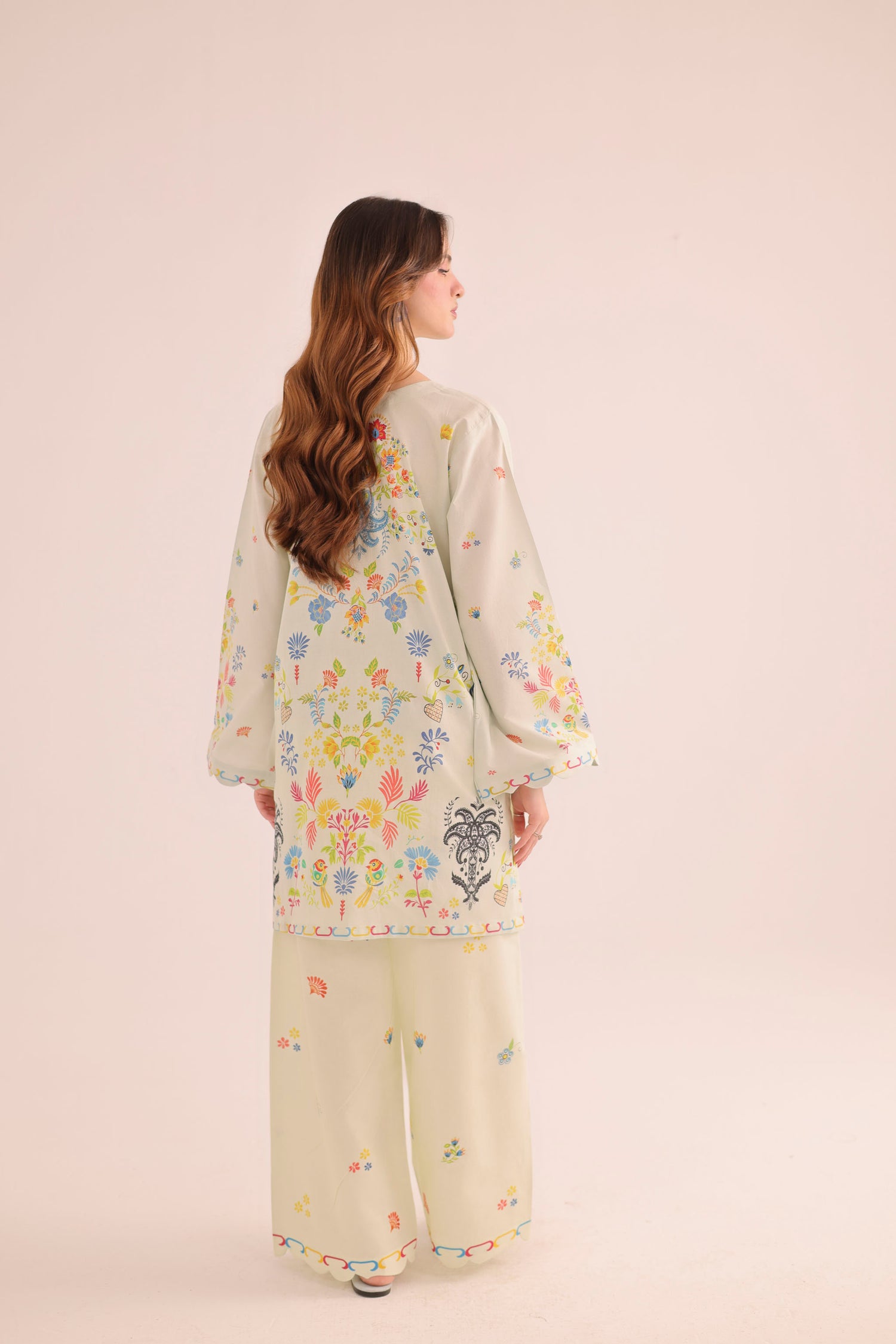 2PC Summer Lawn Dress- PRT L42962