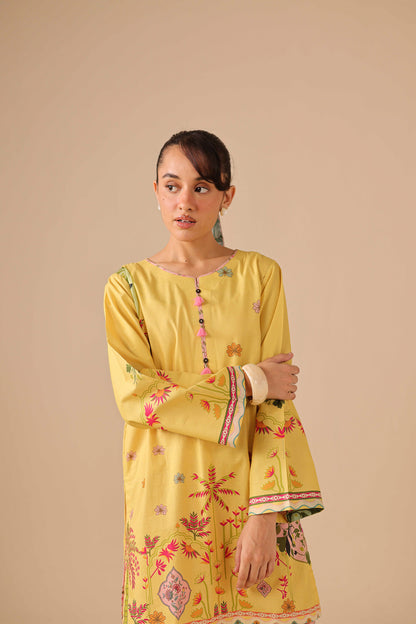 2PC Summer Lawn Dress - 44252