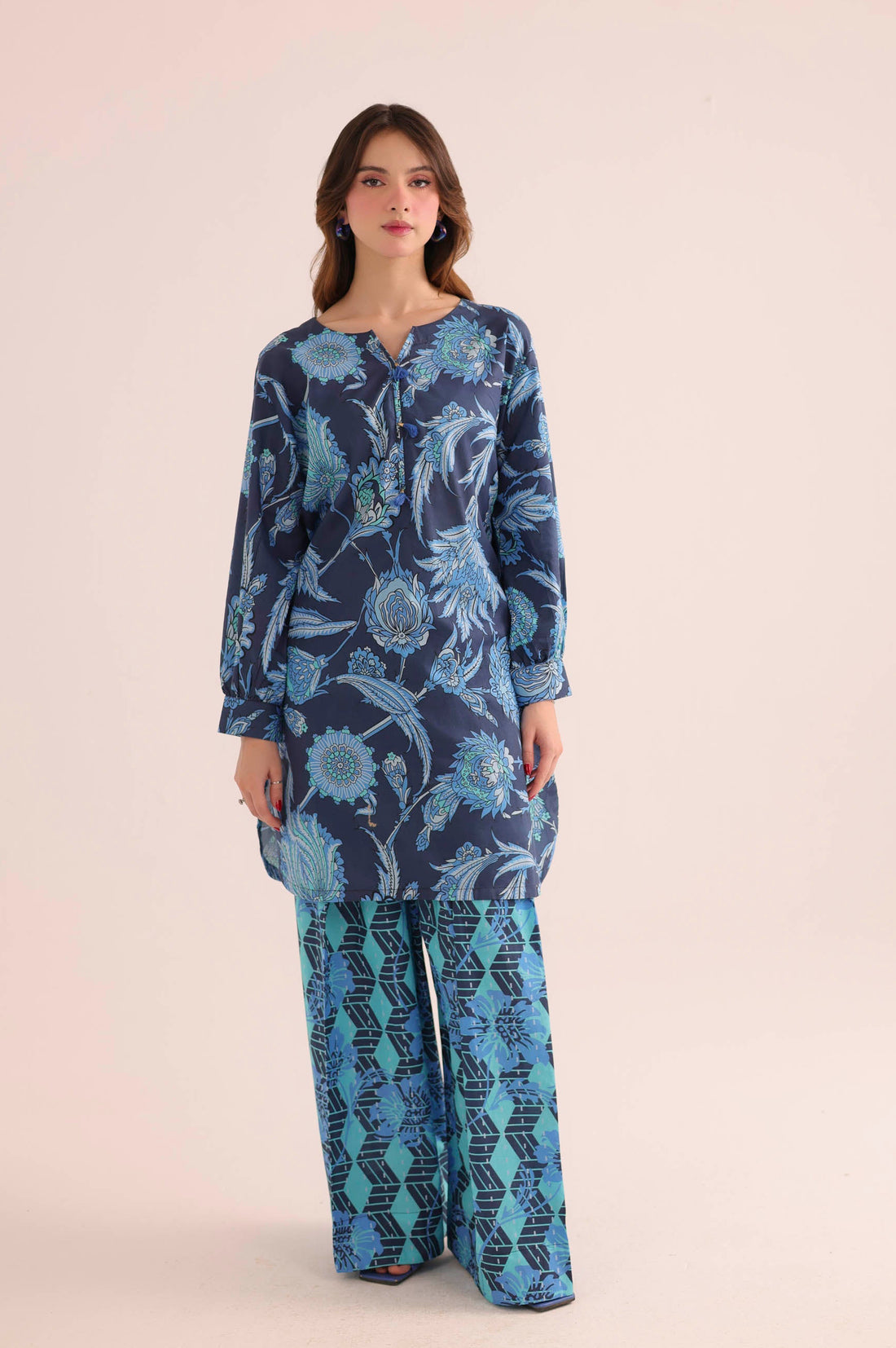 2PC Summer Lawn Dress- PRT L42195