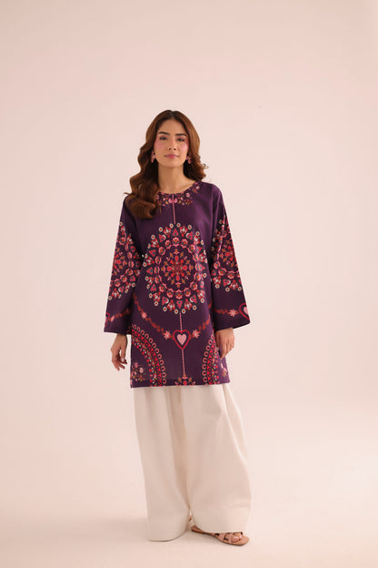 1PC Printed Lawn Kurta - PRT L43305