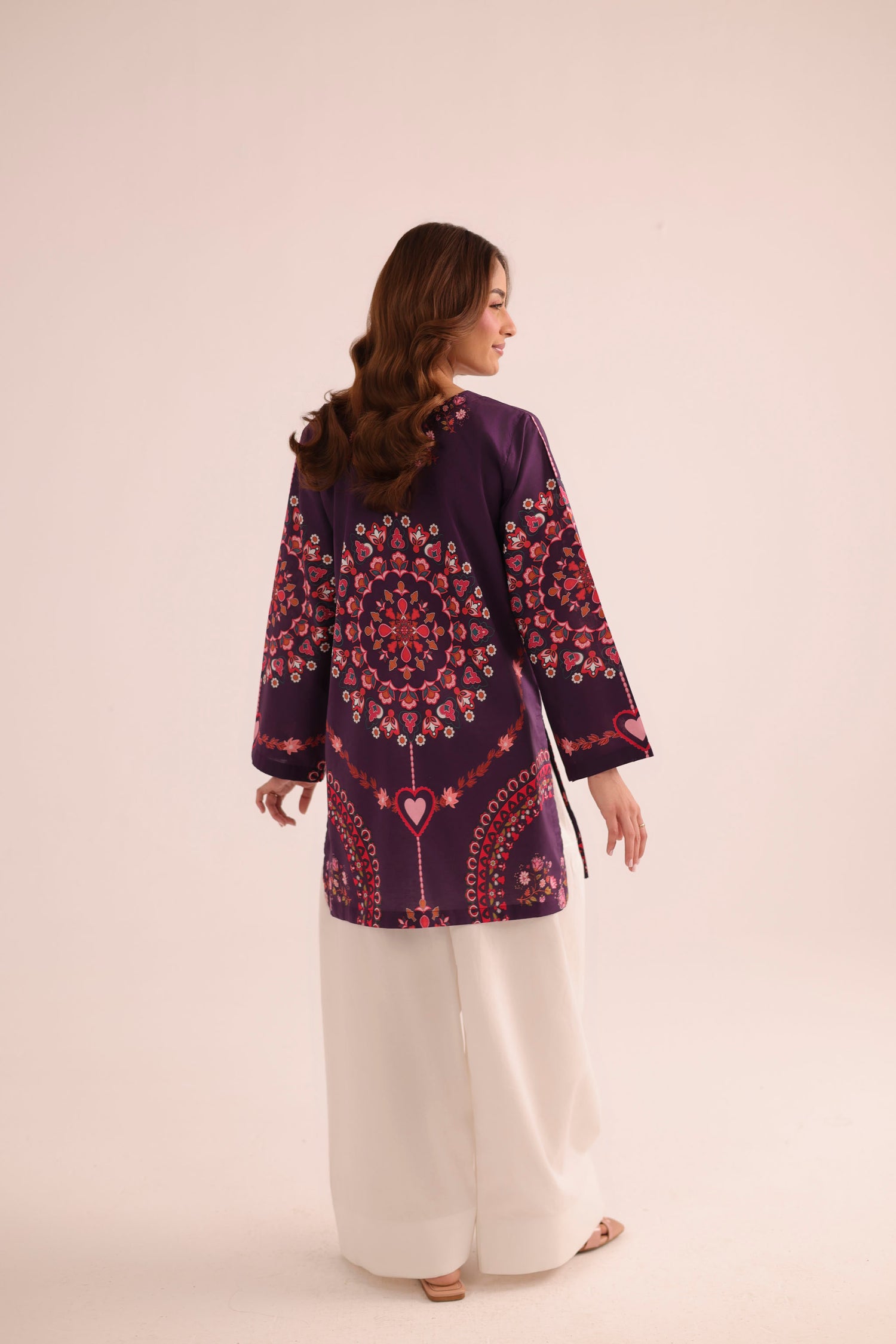 1PC Printed Lawn Kurta - PRT L43305