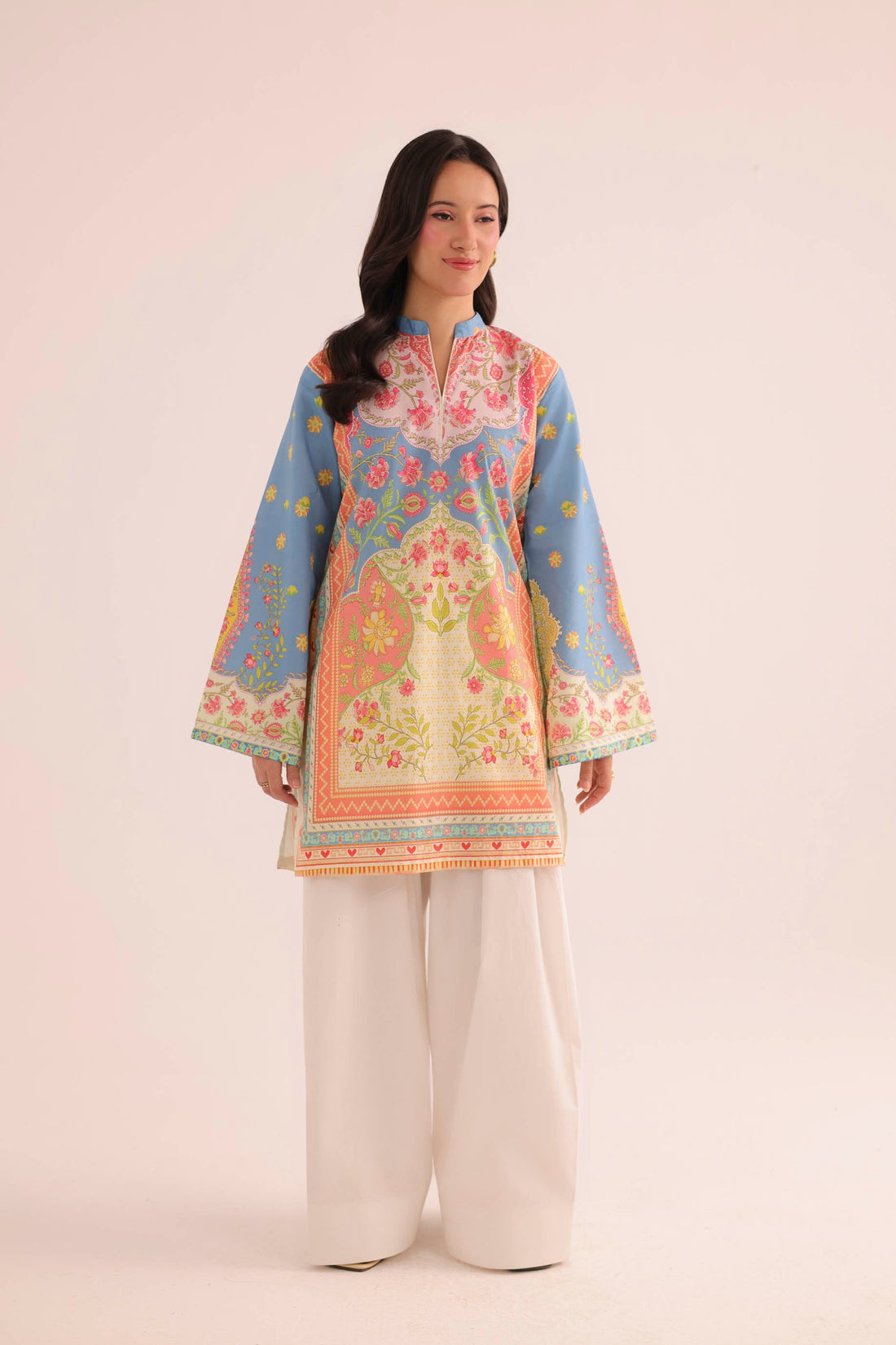 1PC Printed Lawn Kurta - PRT L43296