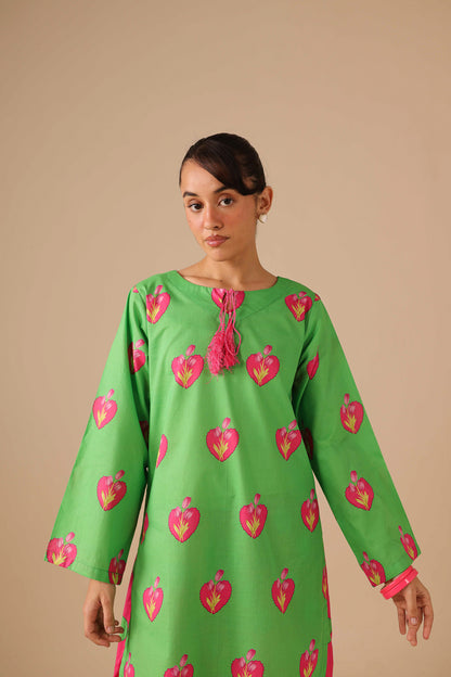 2PC Summer Lawn Dress - 44244